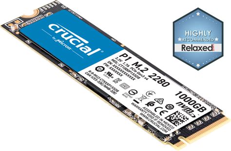 Crucial P1 NVMe M.2 SSD Product Flyer (EN).